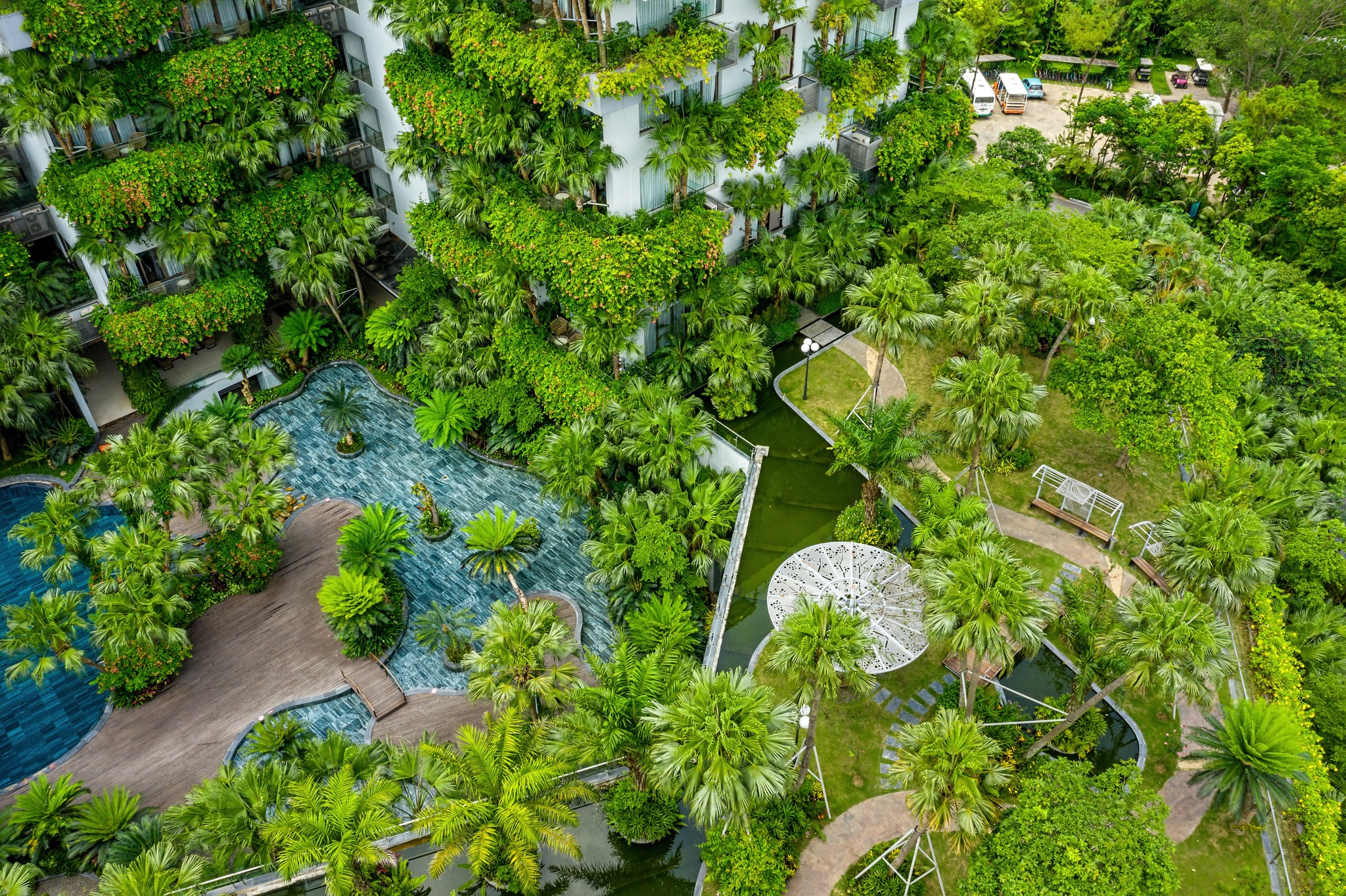 Không gian đa sinh thái ngập tràn mảng xanh mướt mắt 